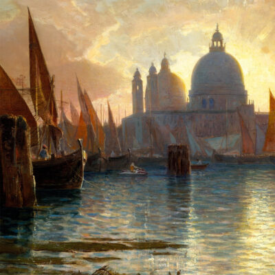 Santa Maria della Salute, Sunset